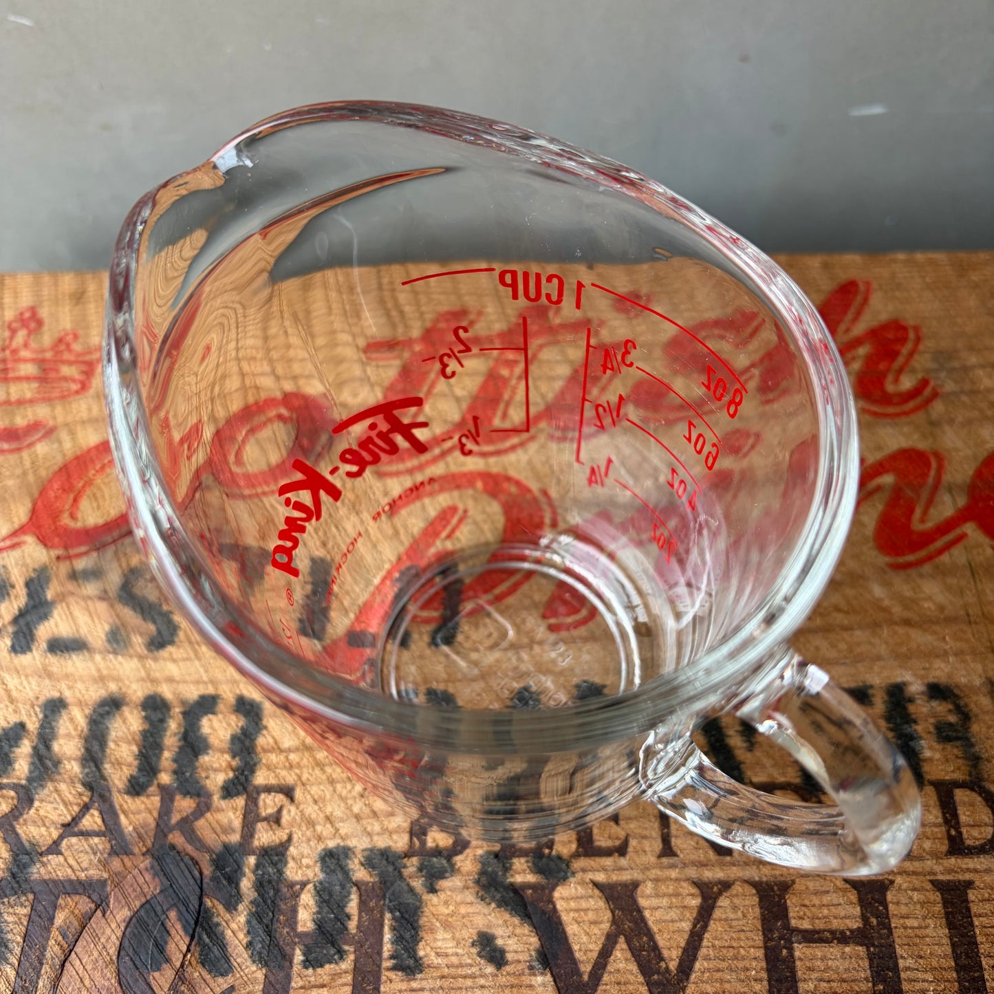 【1970-1980 USA vintage】Fire-King Measuring Cup