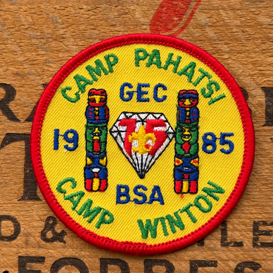 【USA vintage】Boy Scout PAHATSI WINTON Patch