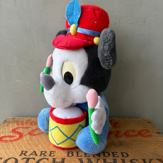 【USA vintage】Applause   Baby Mickey Drummer  Plush