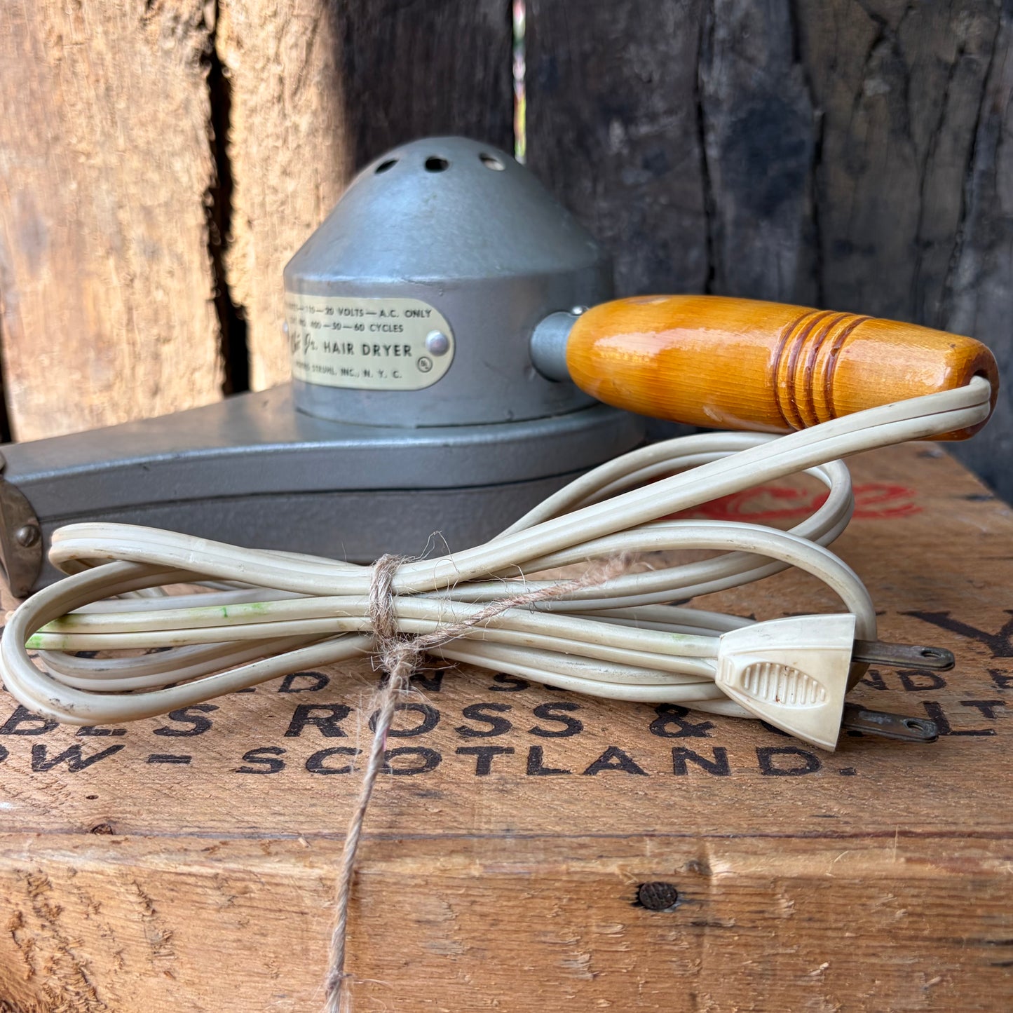 【USA vintage】Chic Jr. Hair Dryer