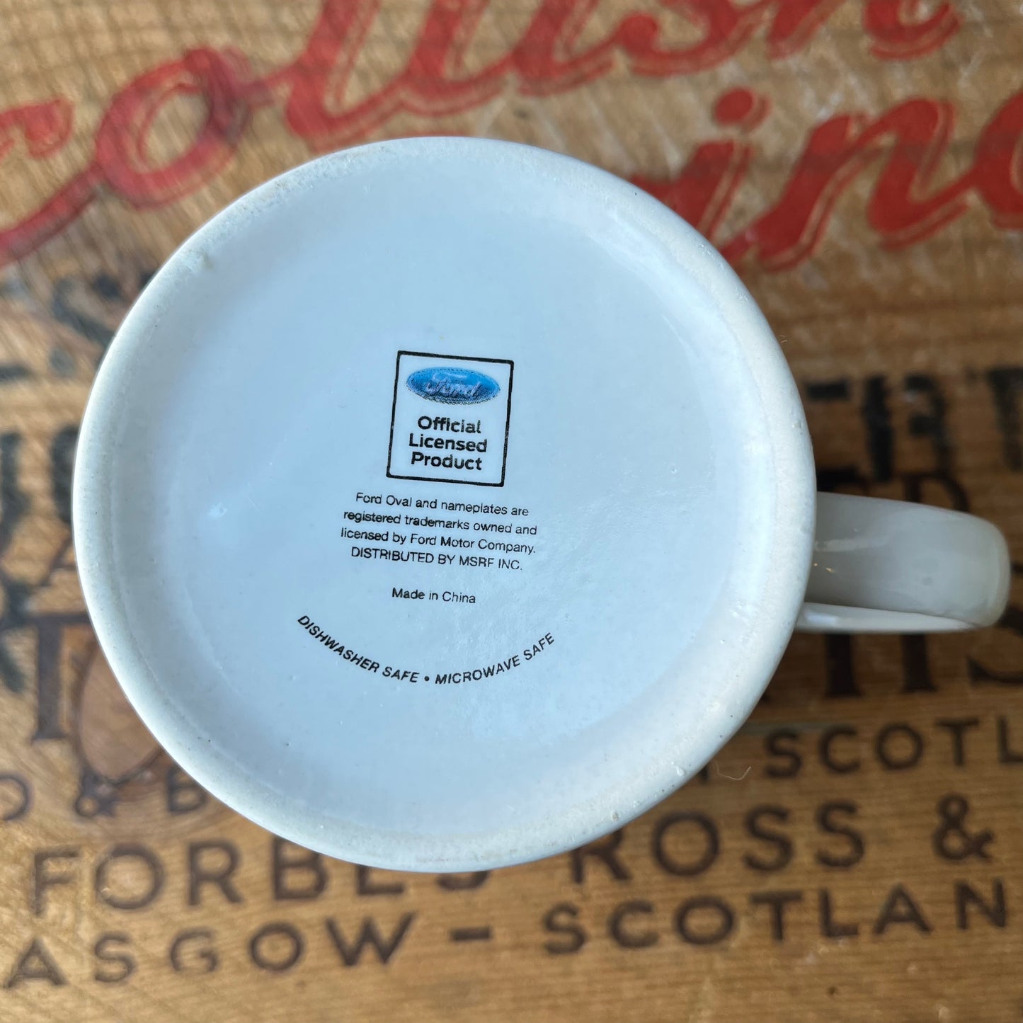 【USA vintage】Ford Tractor 5000 Series Coffee Cup Mug Official Licensed