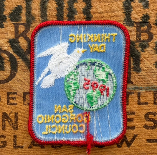 【USA vintage】Girl Scout Patch Thinking Day