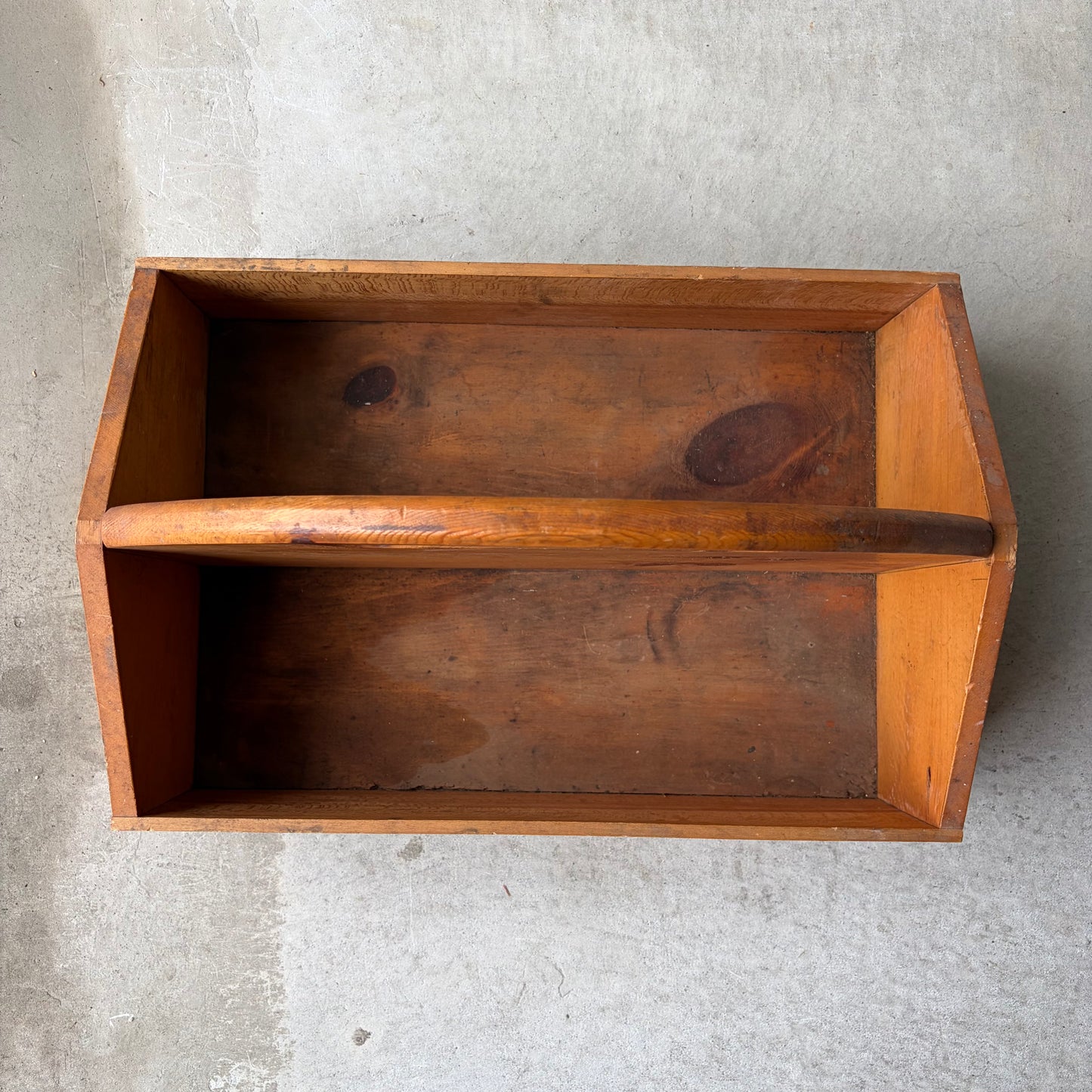 【USA vintage】Wooden Toolbox