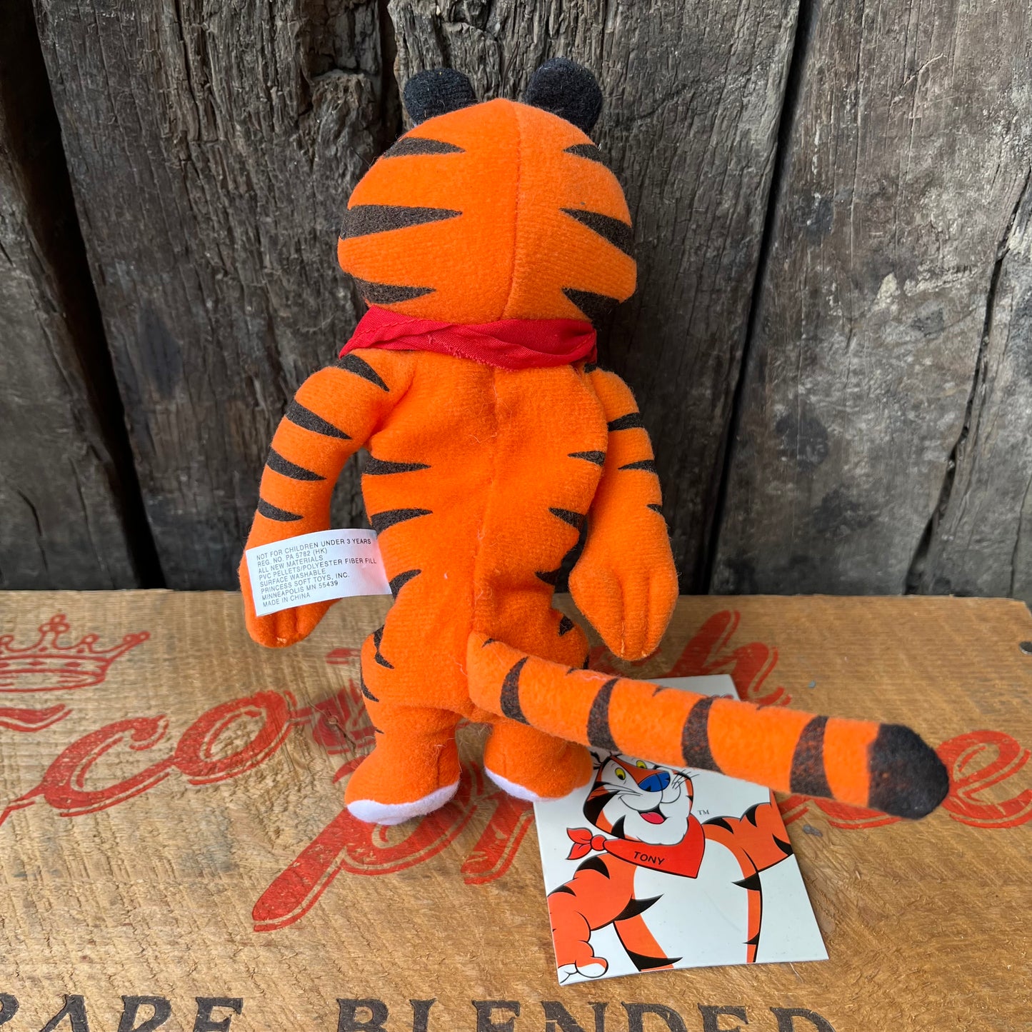 【USA vintage】Kellogg’s Bean Bag Plush Tony the Tiger