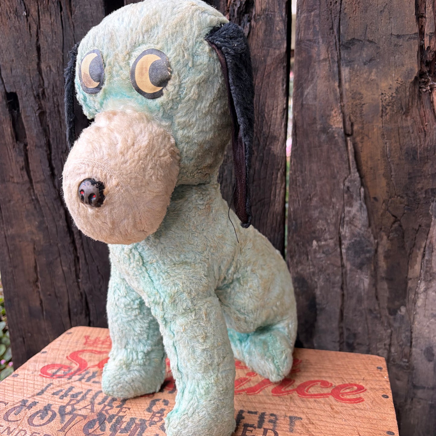 【USA vintage】Blue Dog Plush