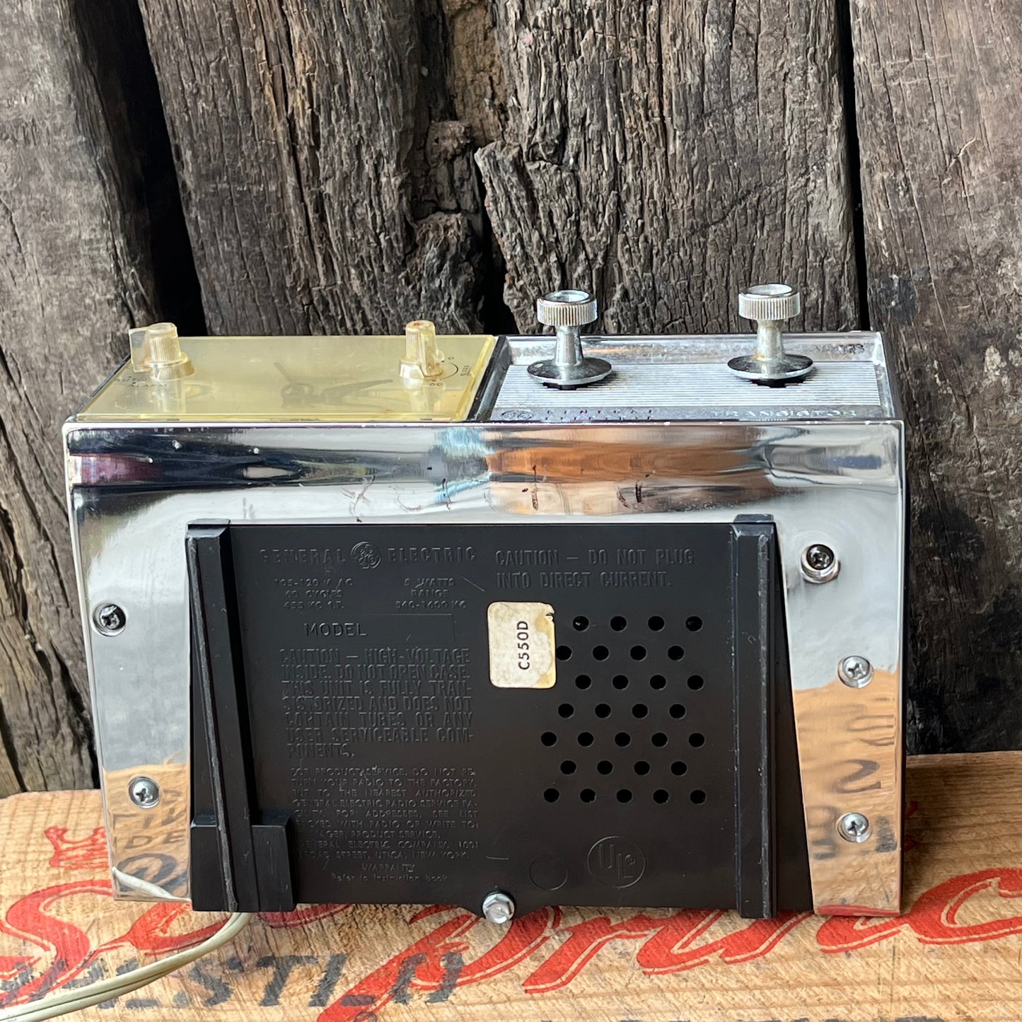 【USA vintage】60’s General Electric Transistor Radio Clock C550D