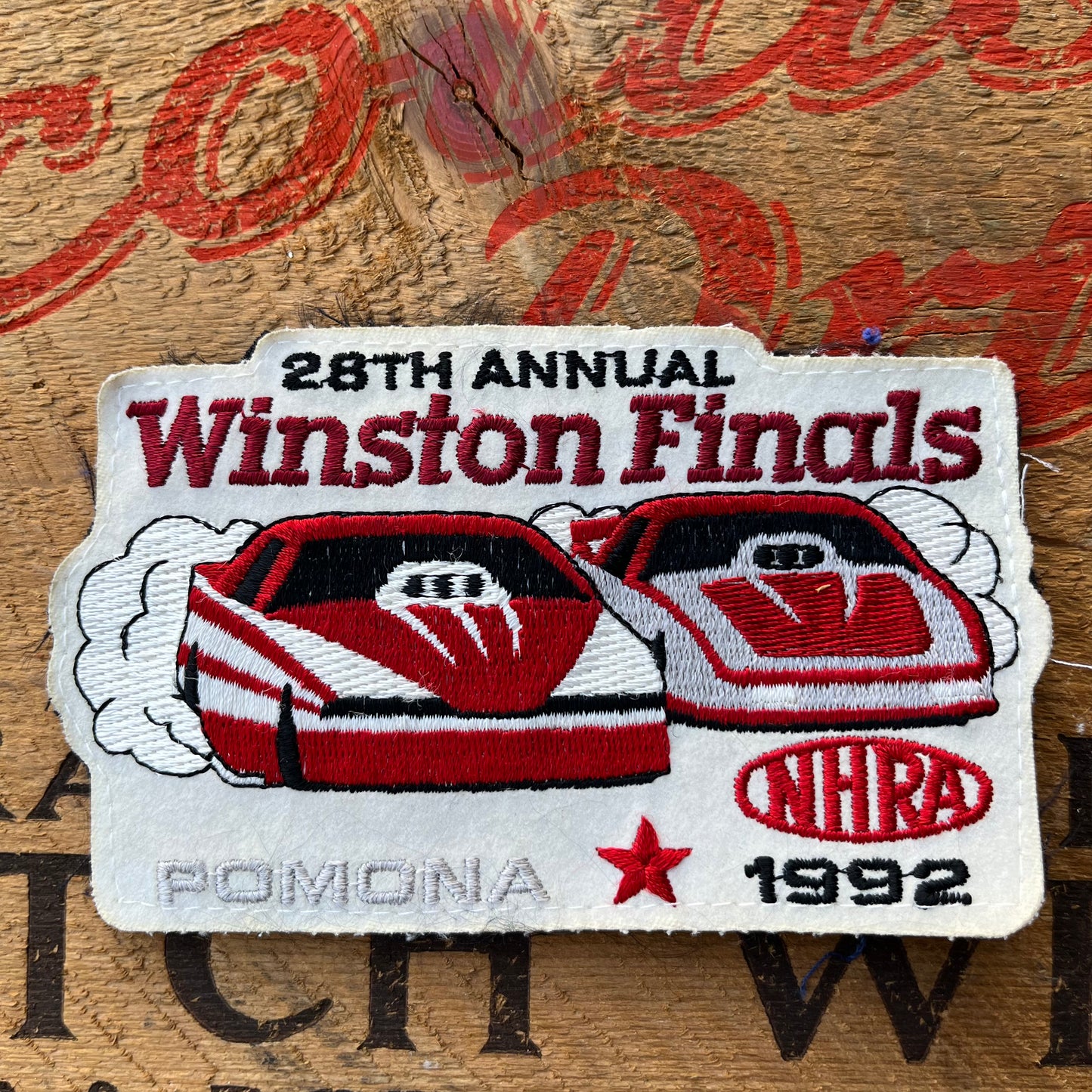 【USA vintage】NHRA 1992 Pomona Nationals Racing Patch