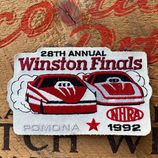 【USA vintage】NHRA 1992 Pomona Nationals Racing Patch