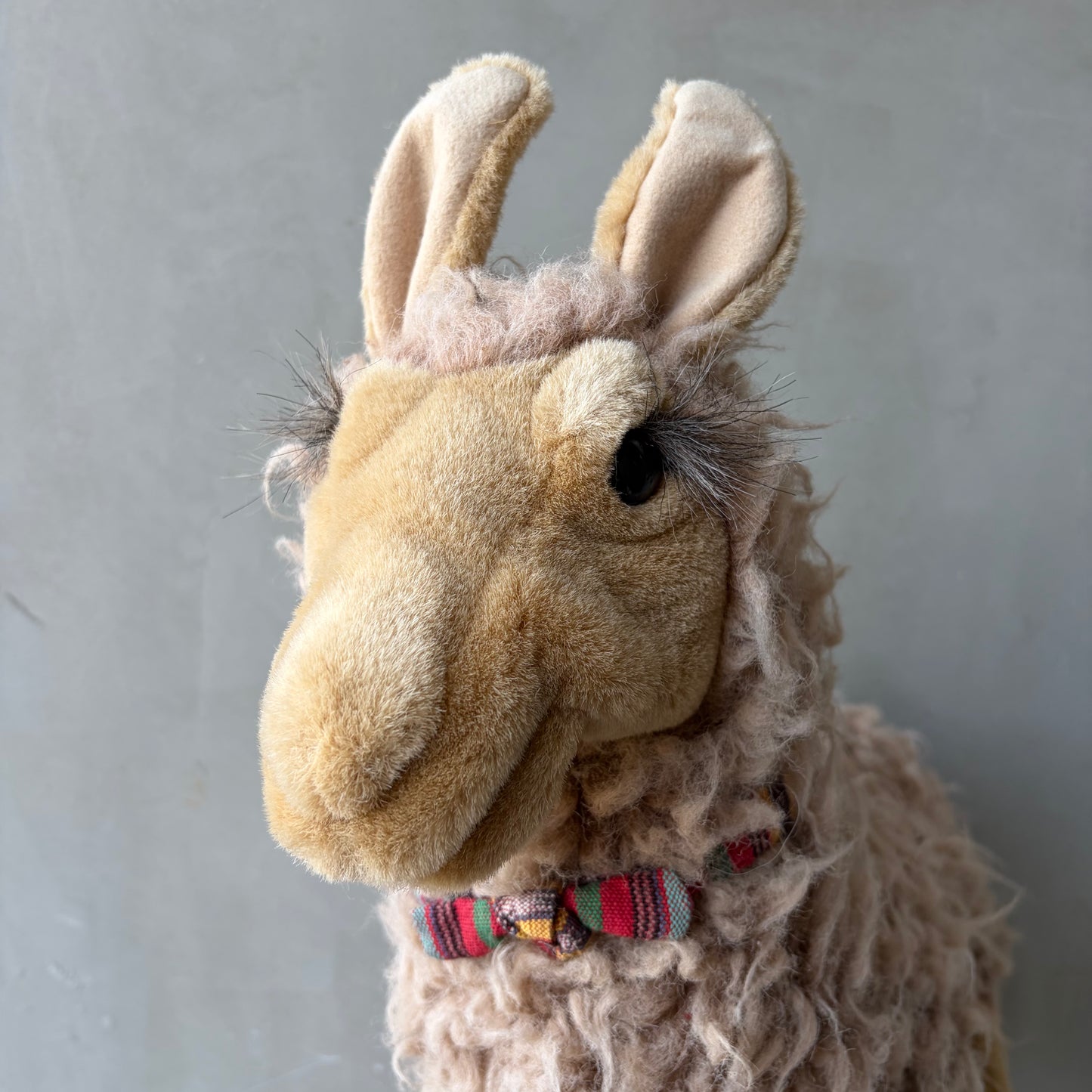 【USA vintage】Folkmanis, Inc. Llama Puppet