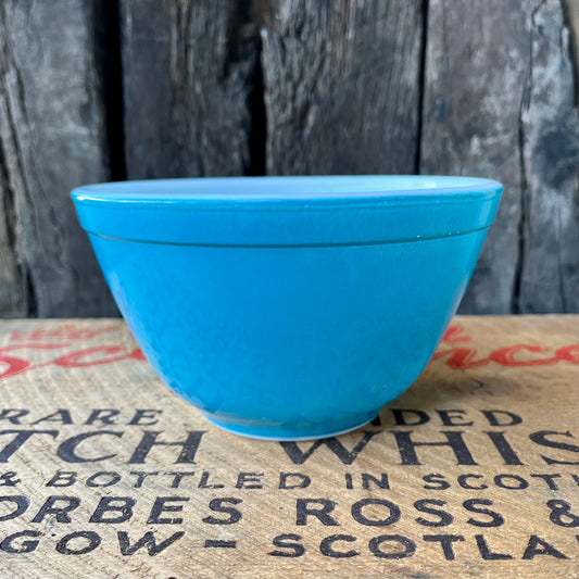 【USA 60s】Old PYREX Mixing Bowl Blue