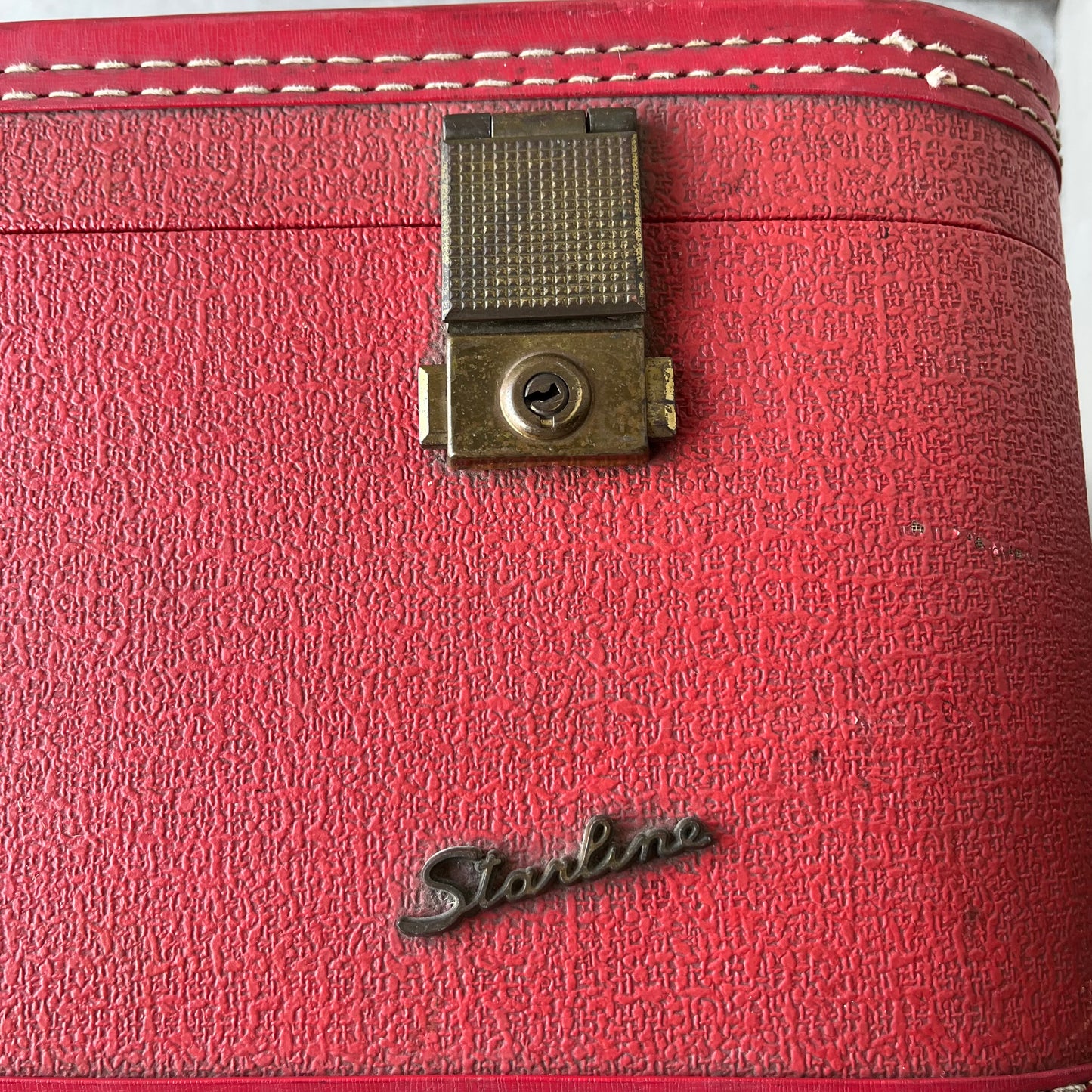 【USA vintage】Star line Suitcase
