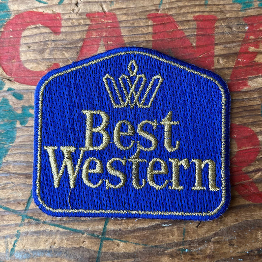 【USA vintage】ワッペン　Best Western