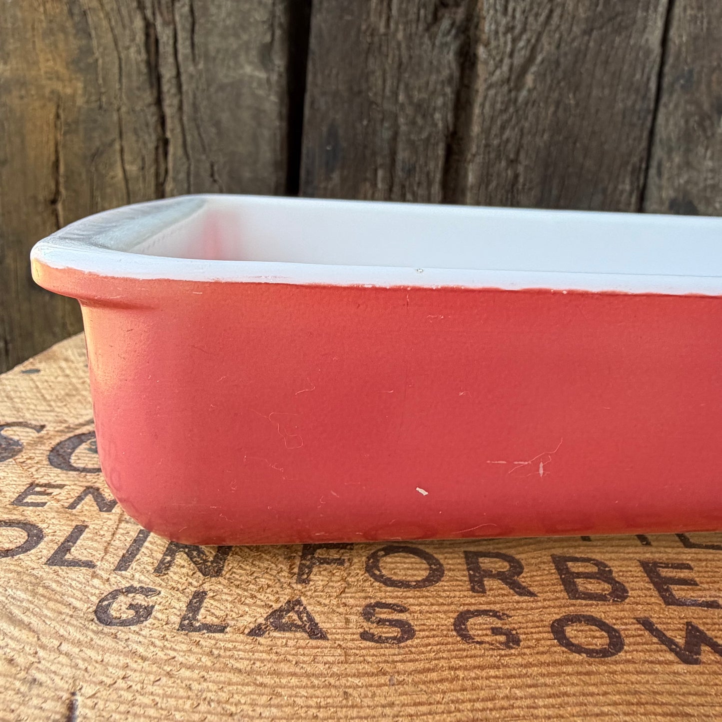 【USA vintage】PYREX Casserole pink flamingo