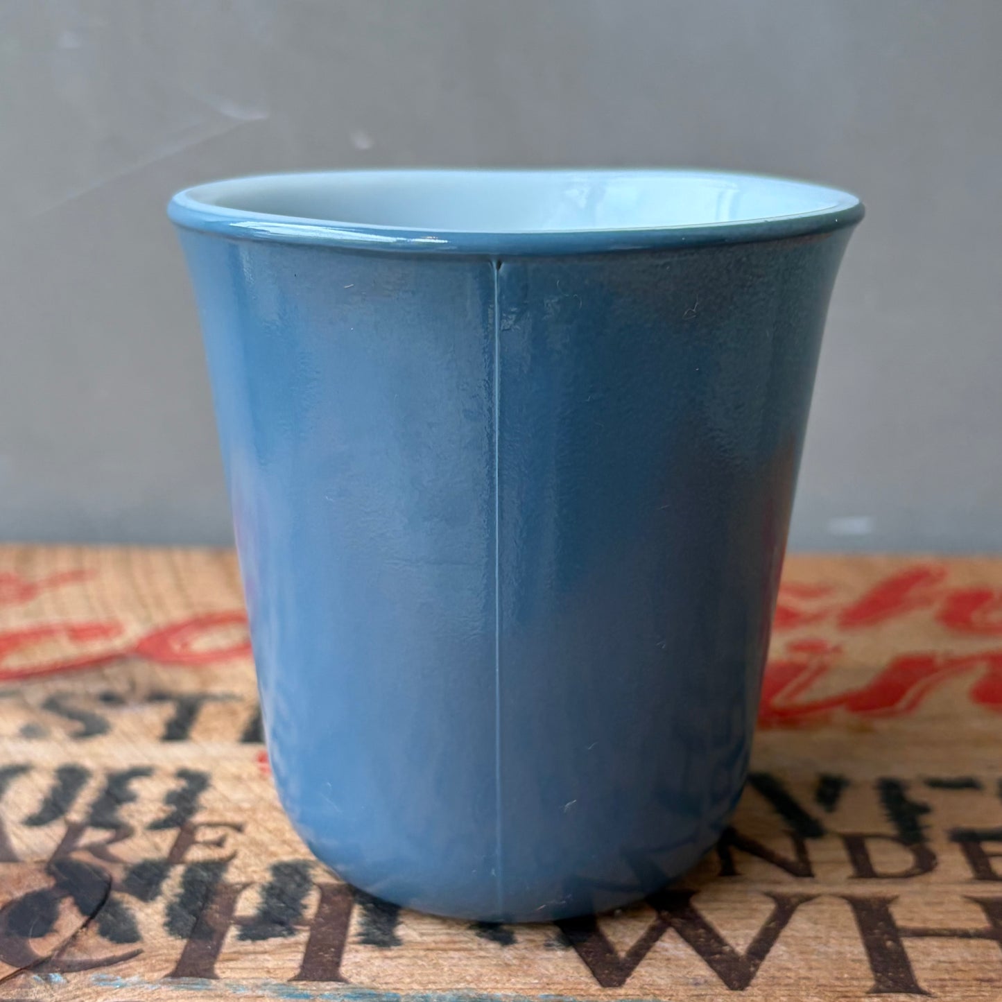 【USA vintage】Corning Mug Cup blue