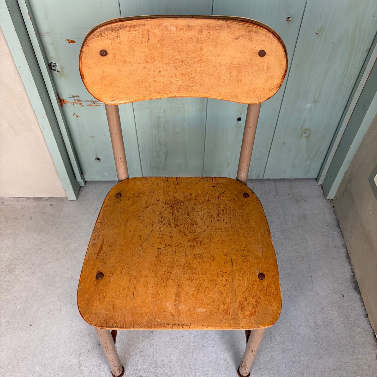 【USA vintage】NORCOR Manufacturing Company, Inc. School Chair ②