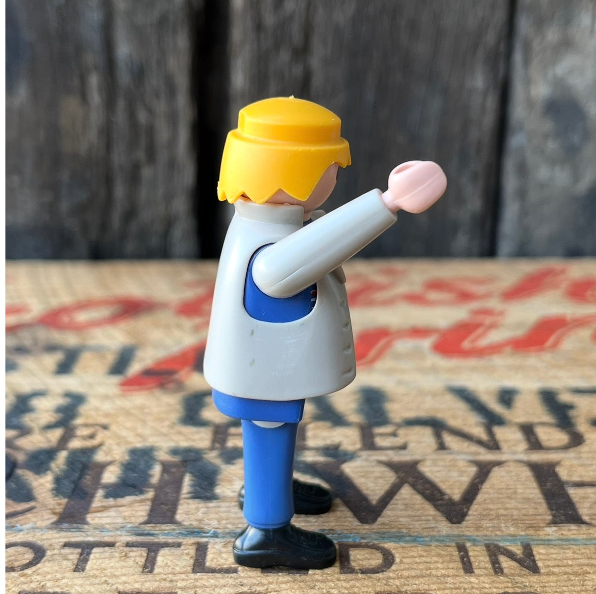 【USA vintage】Playmobil School Bus Driver Figure