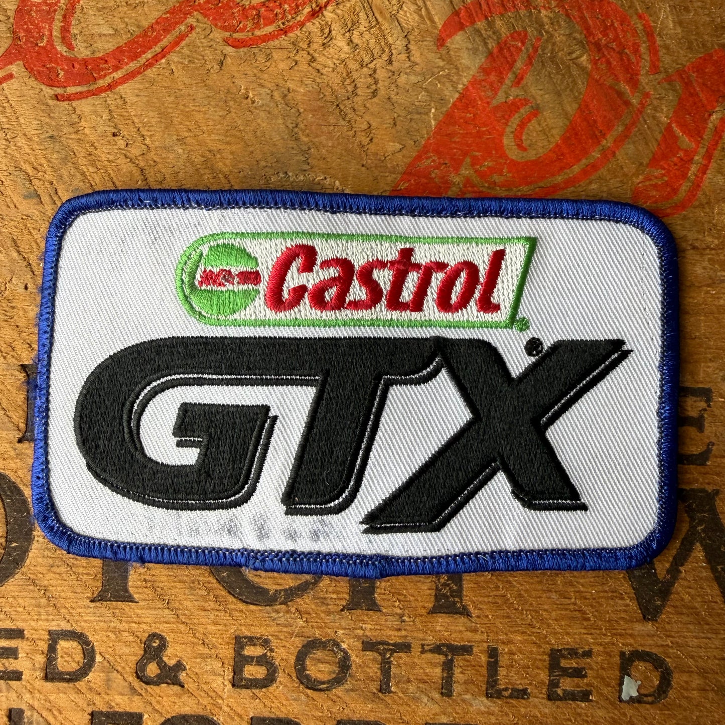 【USA vintage】Castrol GTX Patch