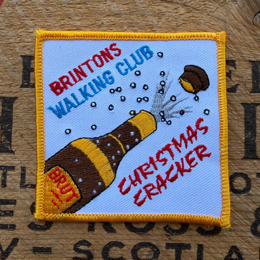 【USA vintage】BRINTONS WALKING CLUB Patcn