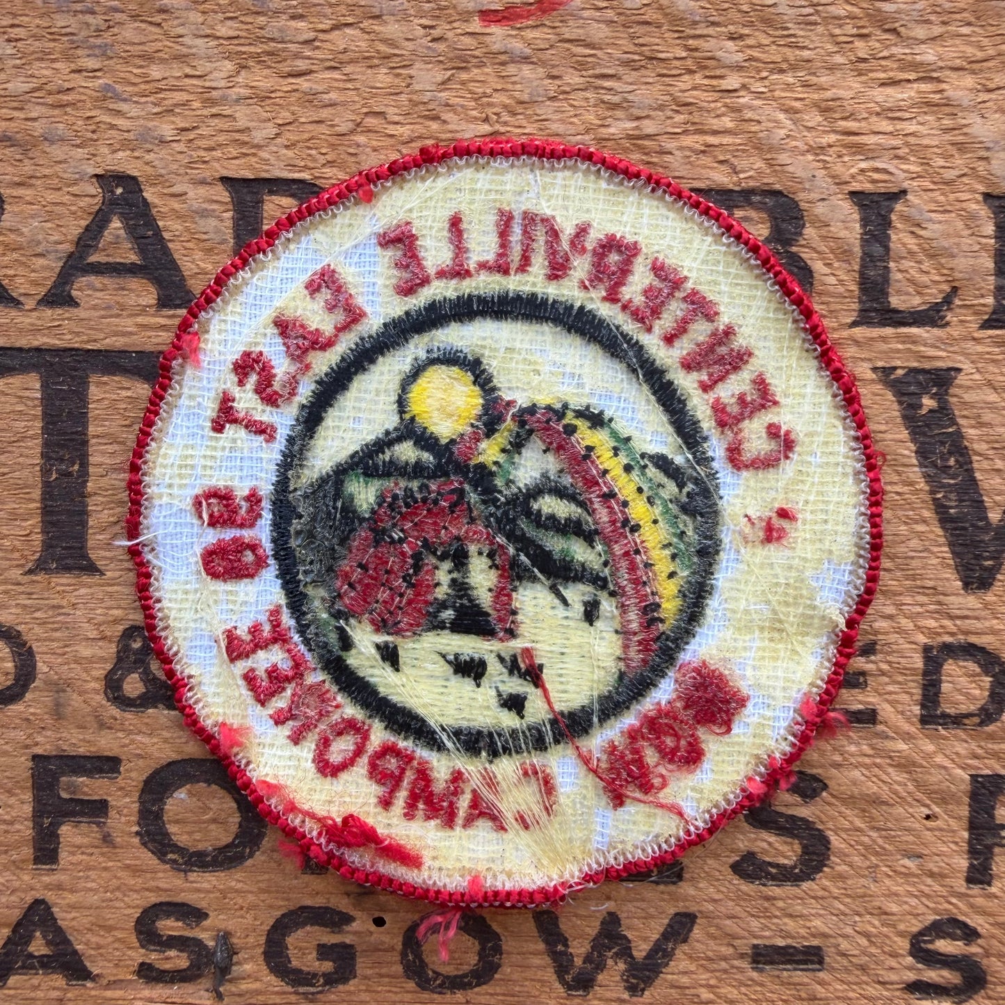 【USA vintage】Boy Scout Patch Centerville East