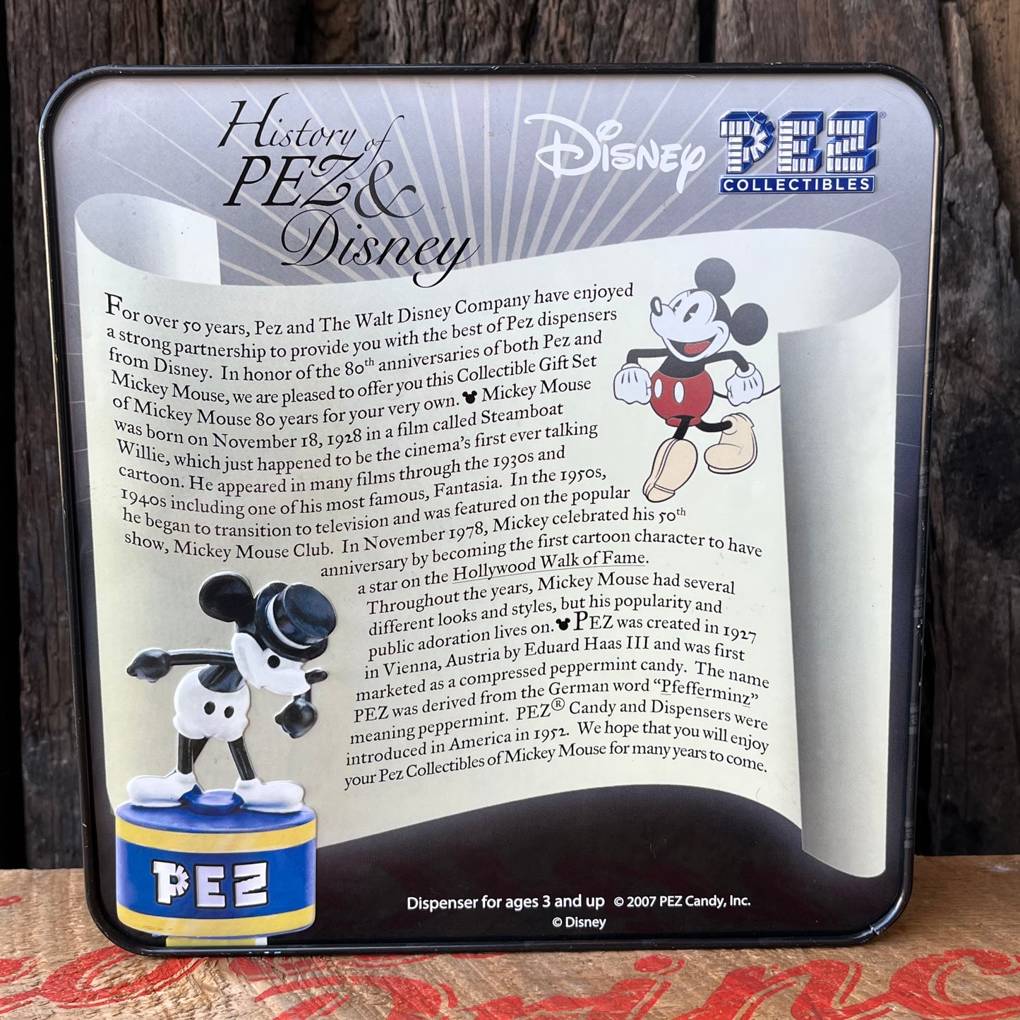 【USA vintage】Mickey 80 years PEZ Collection