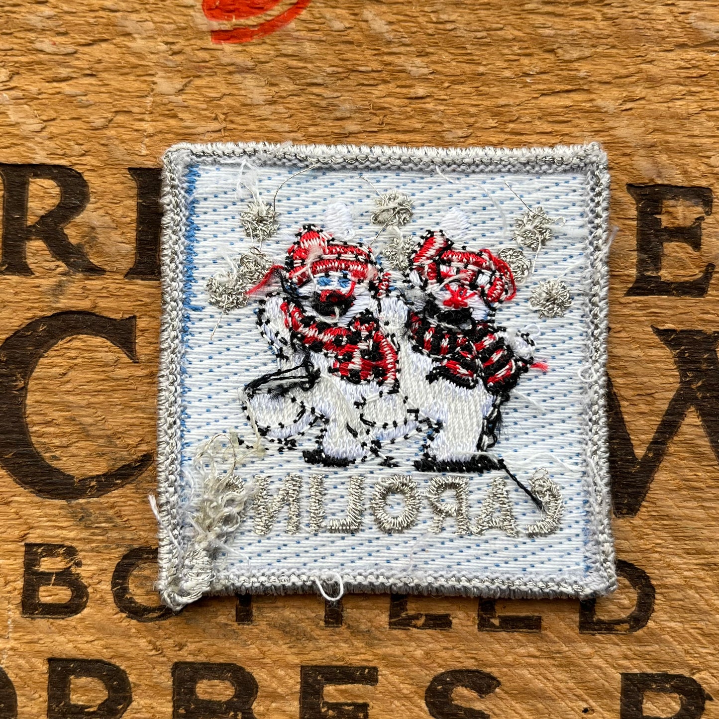 【USA vintage】Girl Scout Patch Caroling