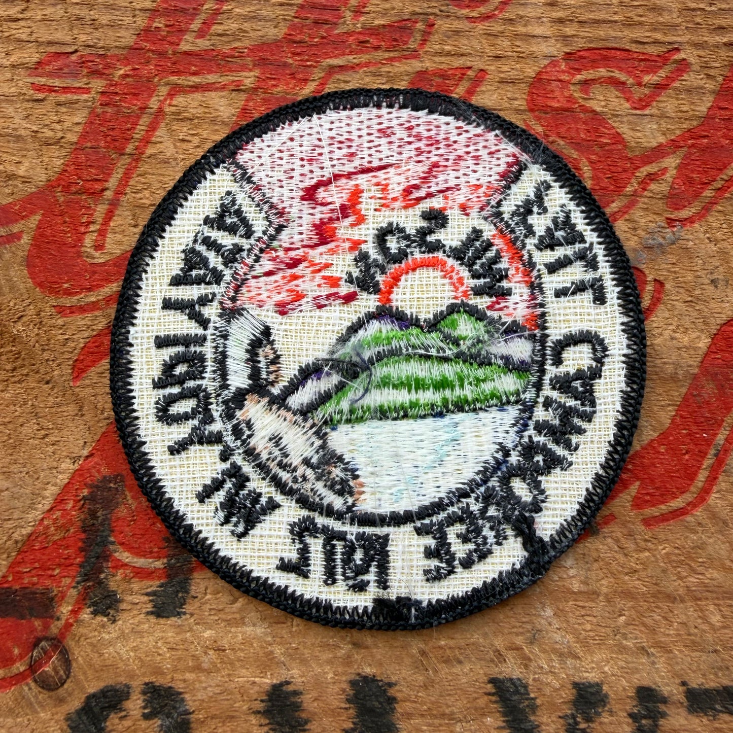 【USA vintage】Boy Scout FALL CAMPOREE 1972 Patch