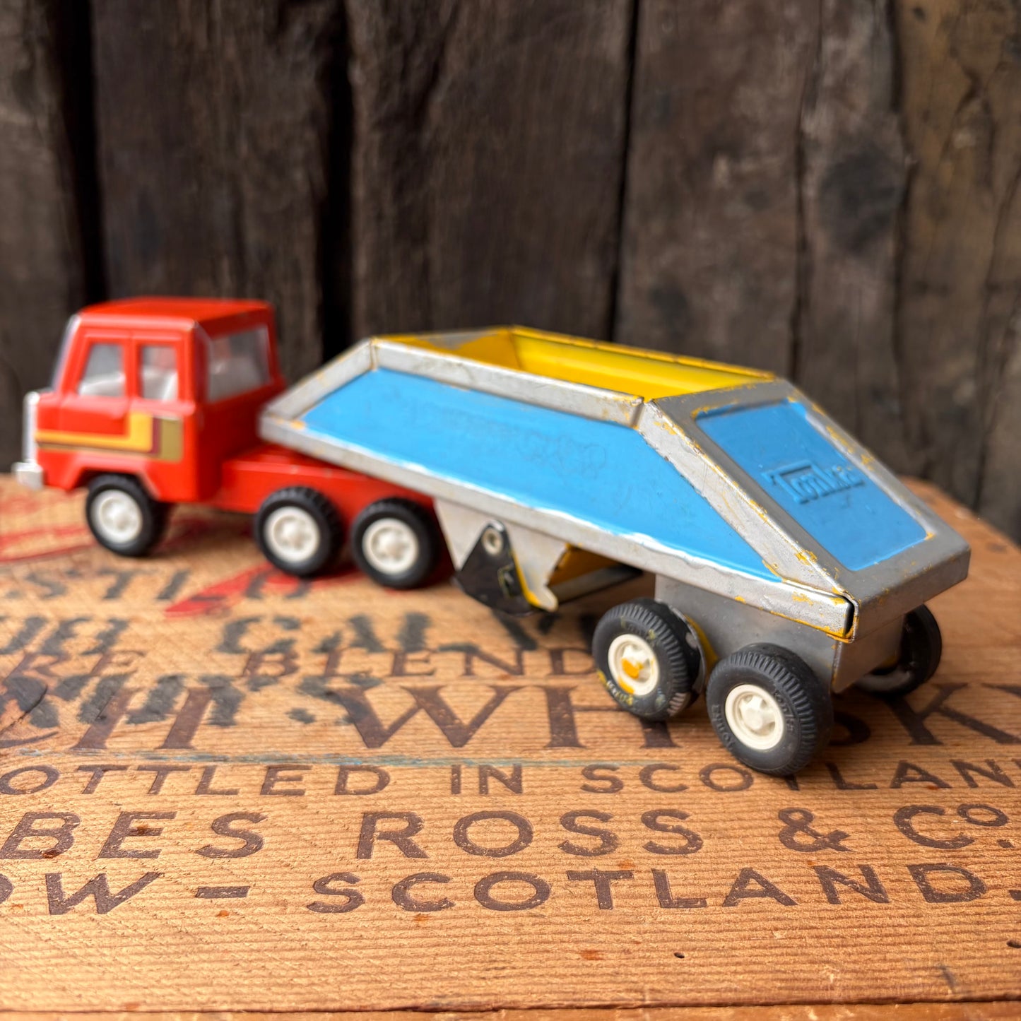【USA vintage】TONKA Bottom Dump Trailer