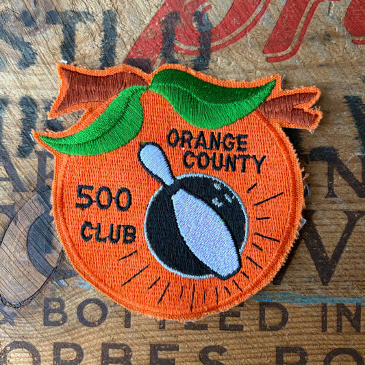 【USA vintage】Orange County 500 Club Patch
