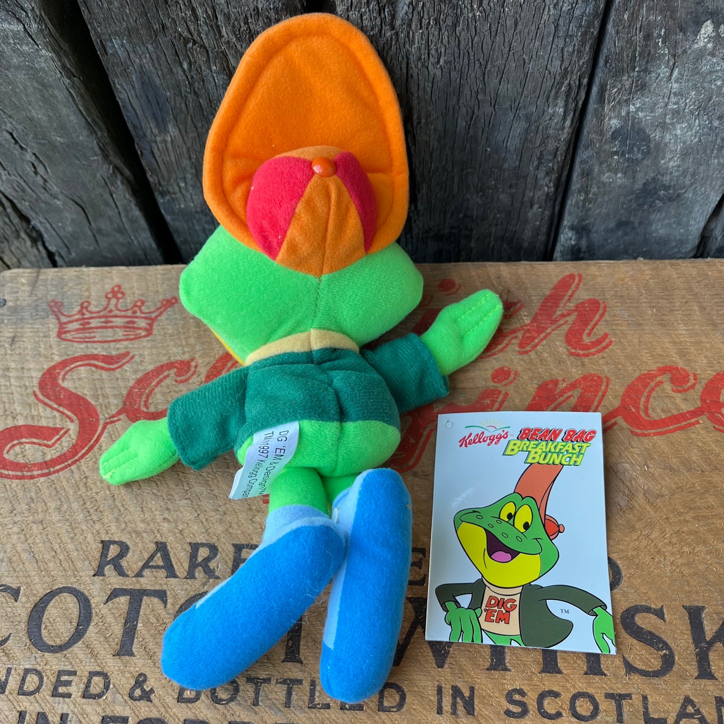 【USA vintage】Kellogg’s Bean Bag Plush Dig’Em