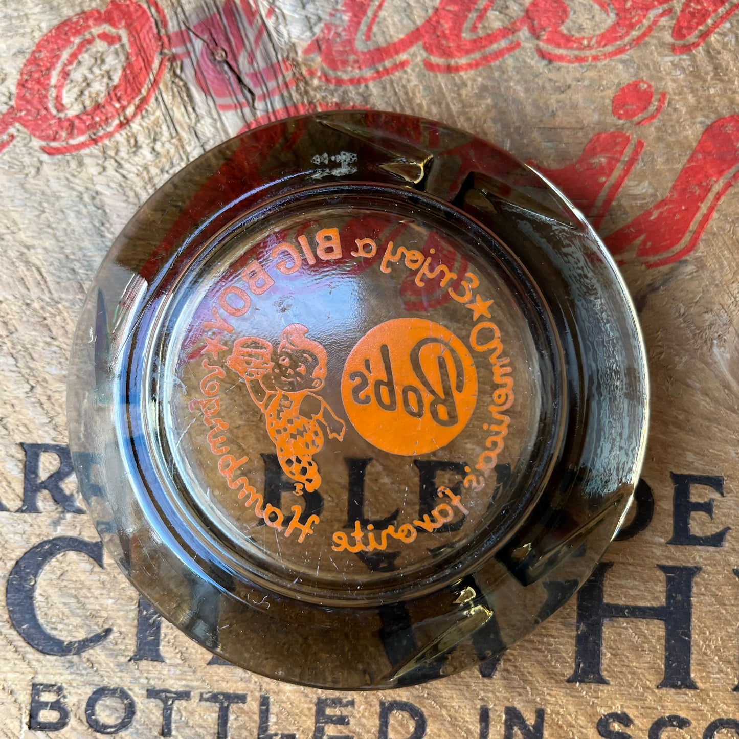 【USA  vintage】BIG BOY Ashtray