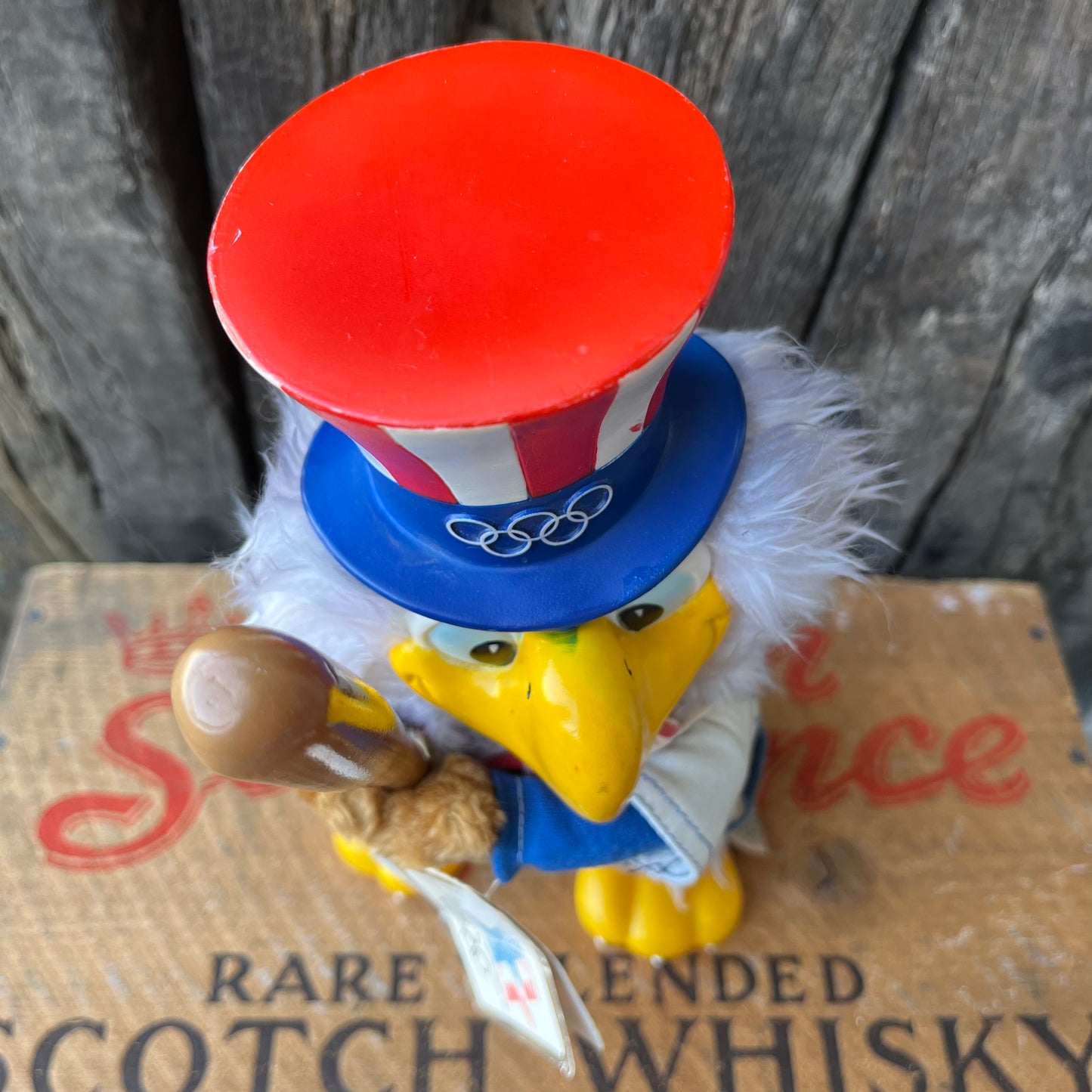 【USA vintage】SAM The Olympic Eagle Plush