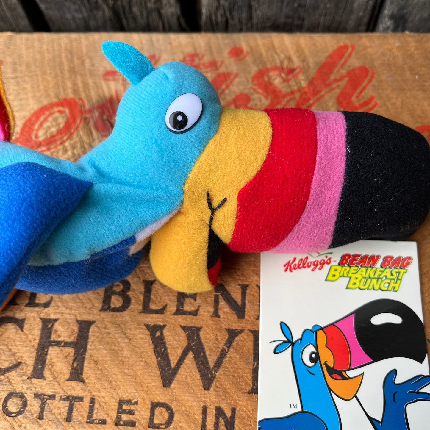 【USA vintage】Kellogg’s Bean Bag Plush Toucany Sam