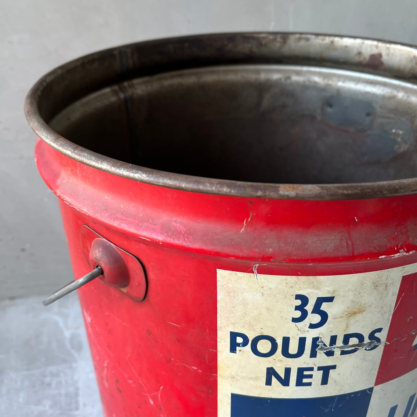 【USA vintage】Atlantic Oil Can