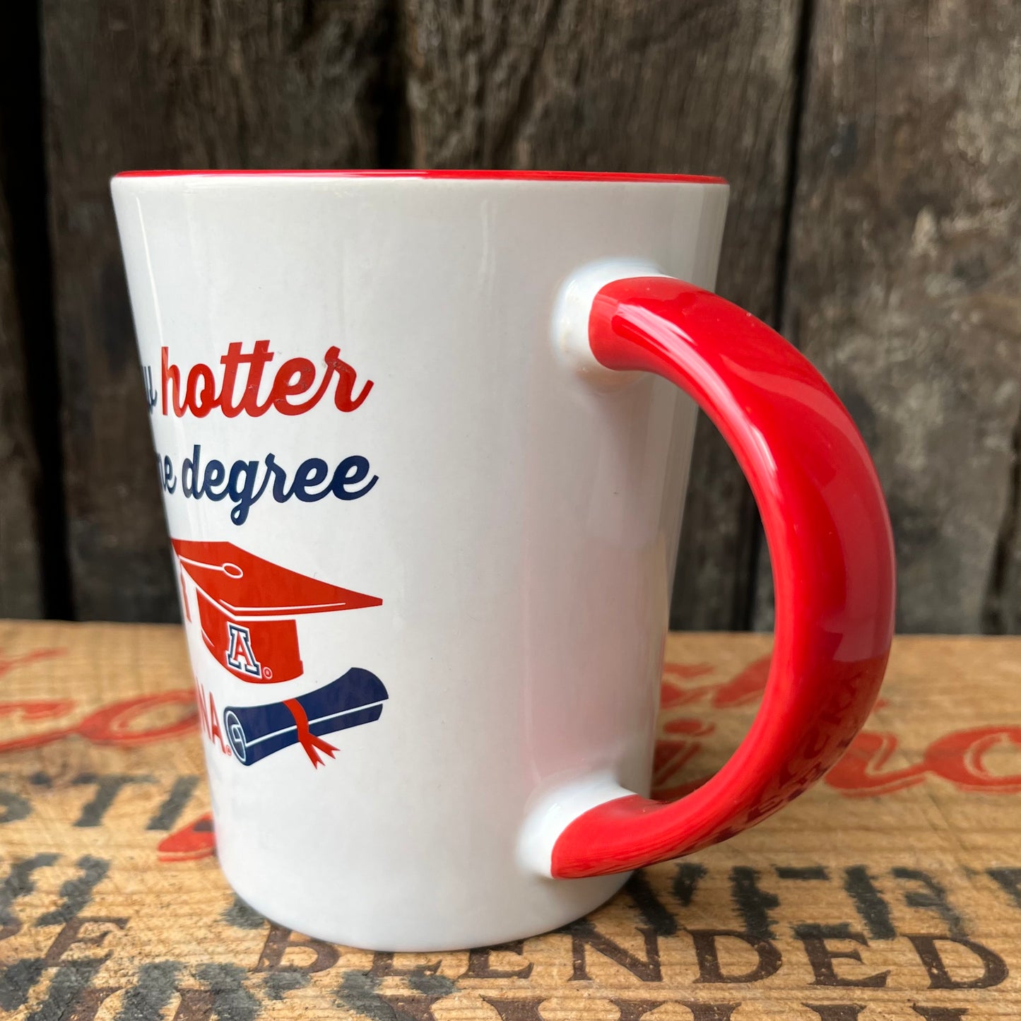 【USA vintage】University of Arizona Mug Cup