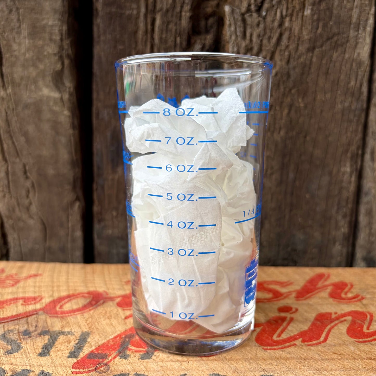 【USA vintage】Bryan's Cleaners & Dyers Glass