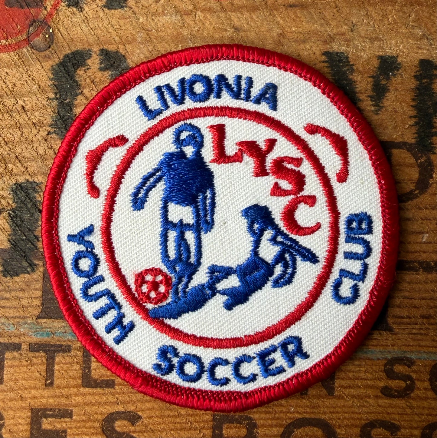 【USA vintage】Livonia Youth Soccer Club Patch