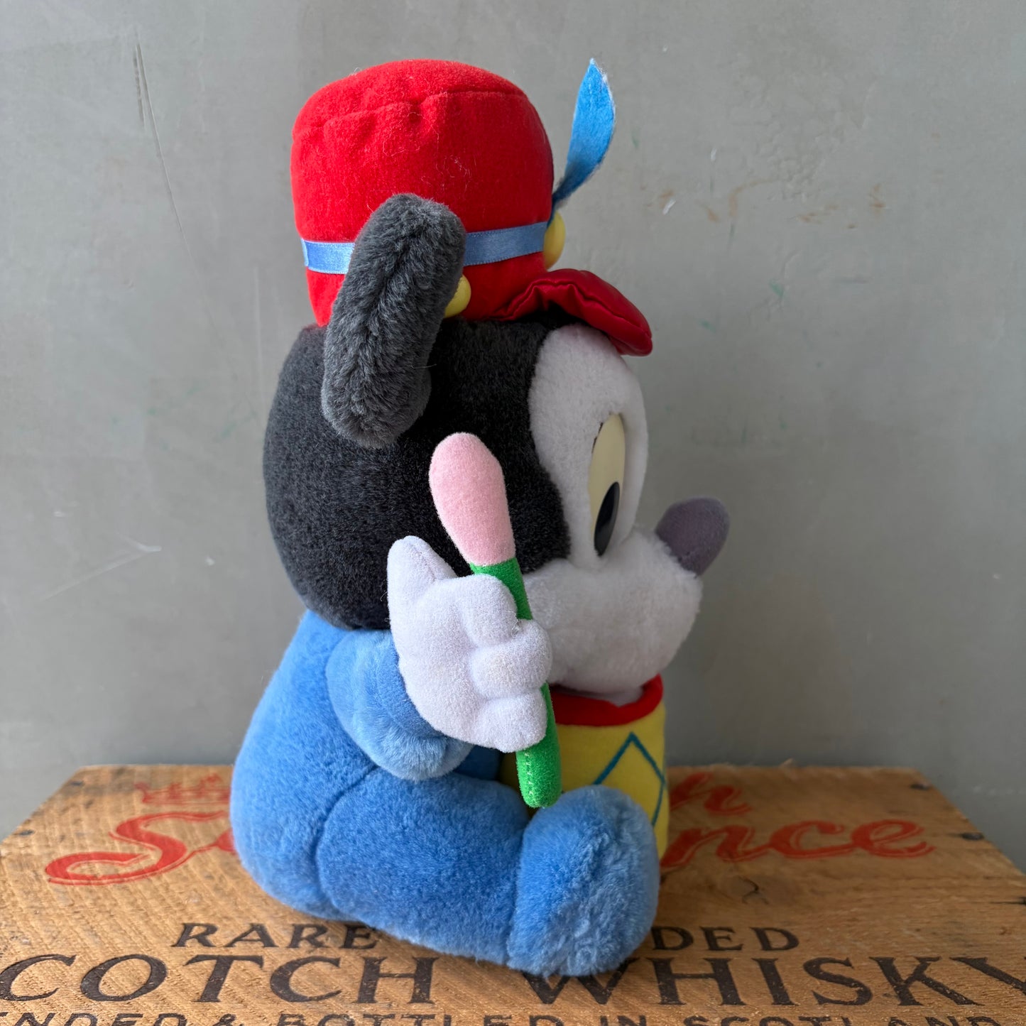 【USA vintage】Applause   Baby Mickey Drummer  Plush
