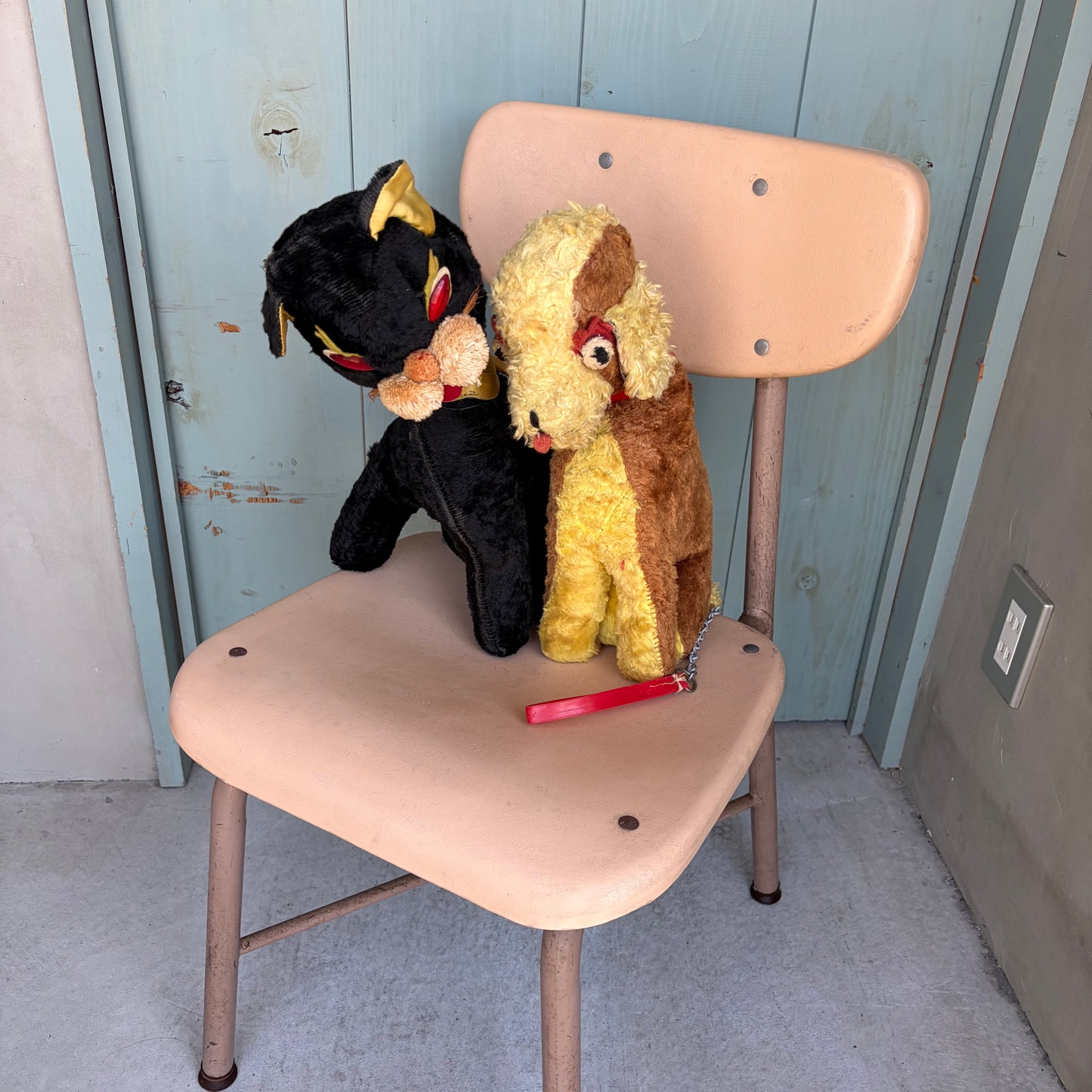【USA vintage】60-70’s School Chair Ivory