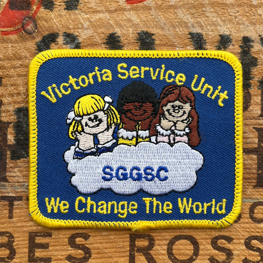 【USA vintage】Girl Scout Patch Victoria Service Unit