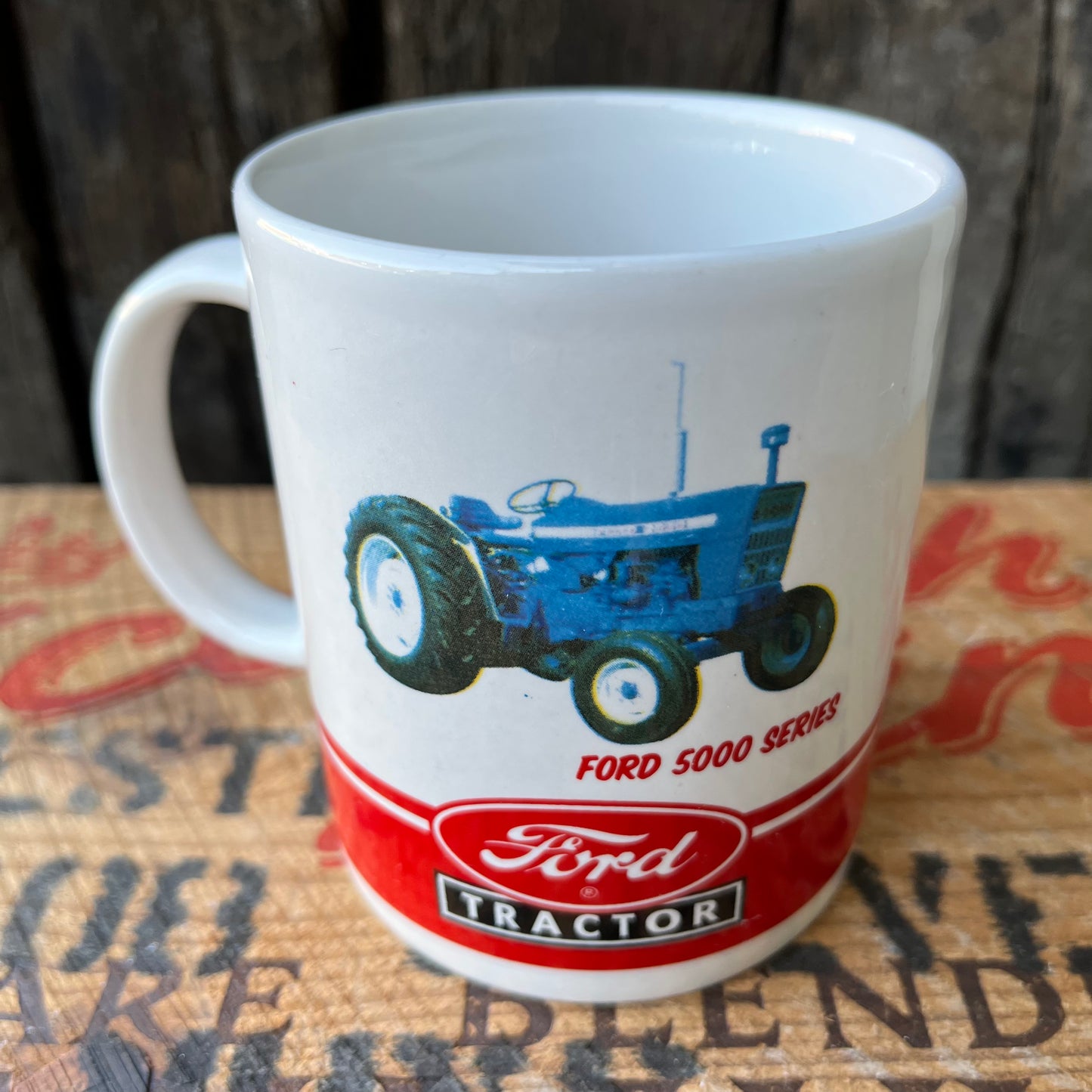 【USA vintage】Ford Tractor 5000 Series Coffee Cup Mug Official Licensed