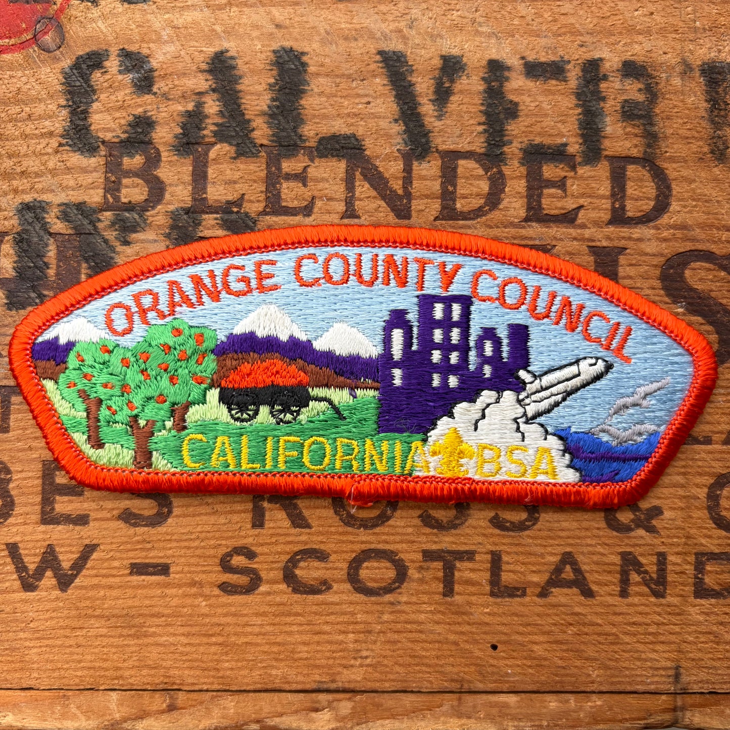 【USA vintage】Boy Scout Orange County Patch