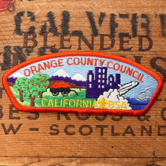 【USA vintage】Boy Scout Orange County Patch