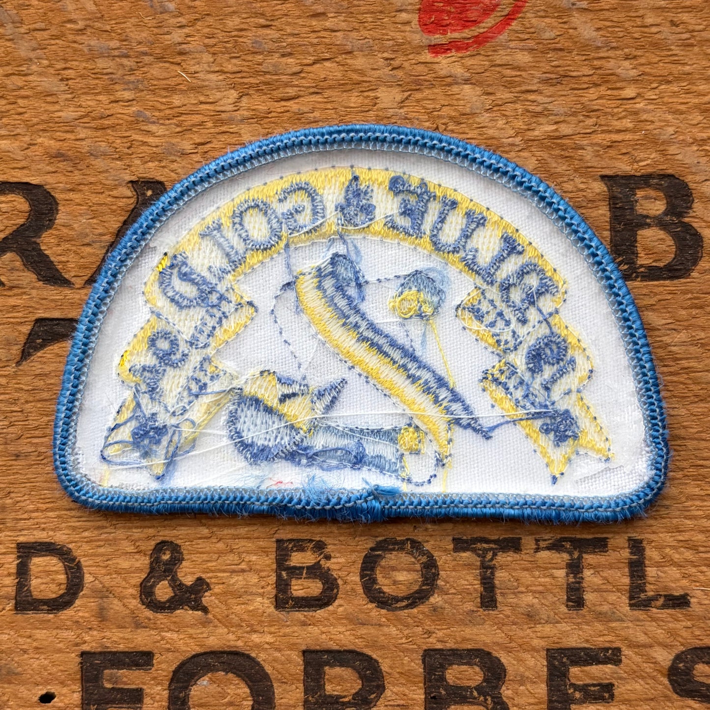 【USA vintage】Boy Scout BLUE & GOLD ‘94 Patch
