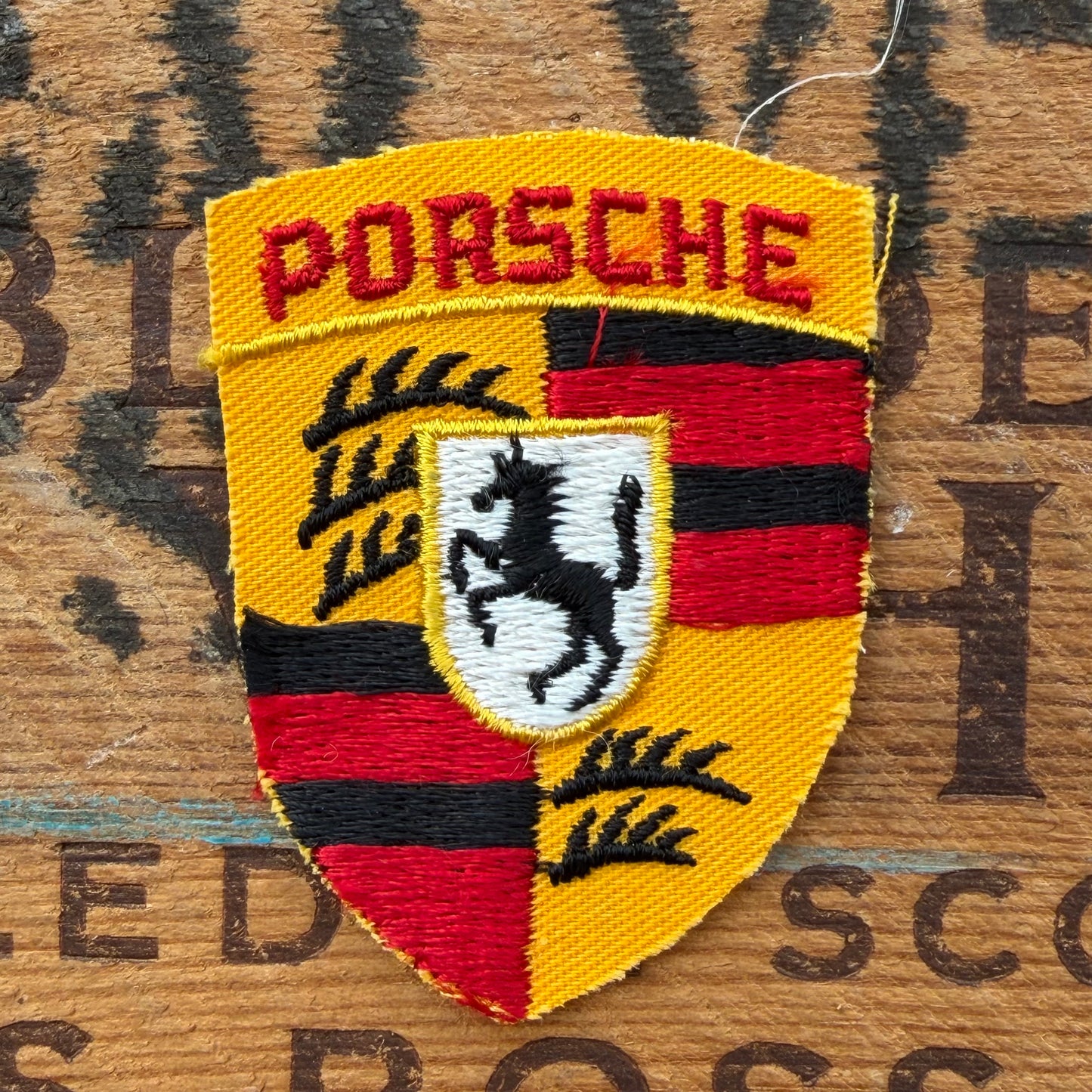 【USA vintage】PORSCHE Patch