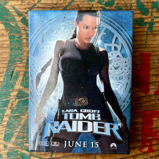 【USA】映画　缶バッジ　TUMB RAIDER