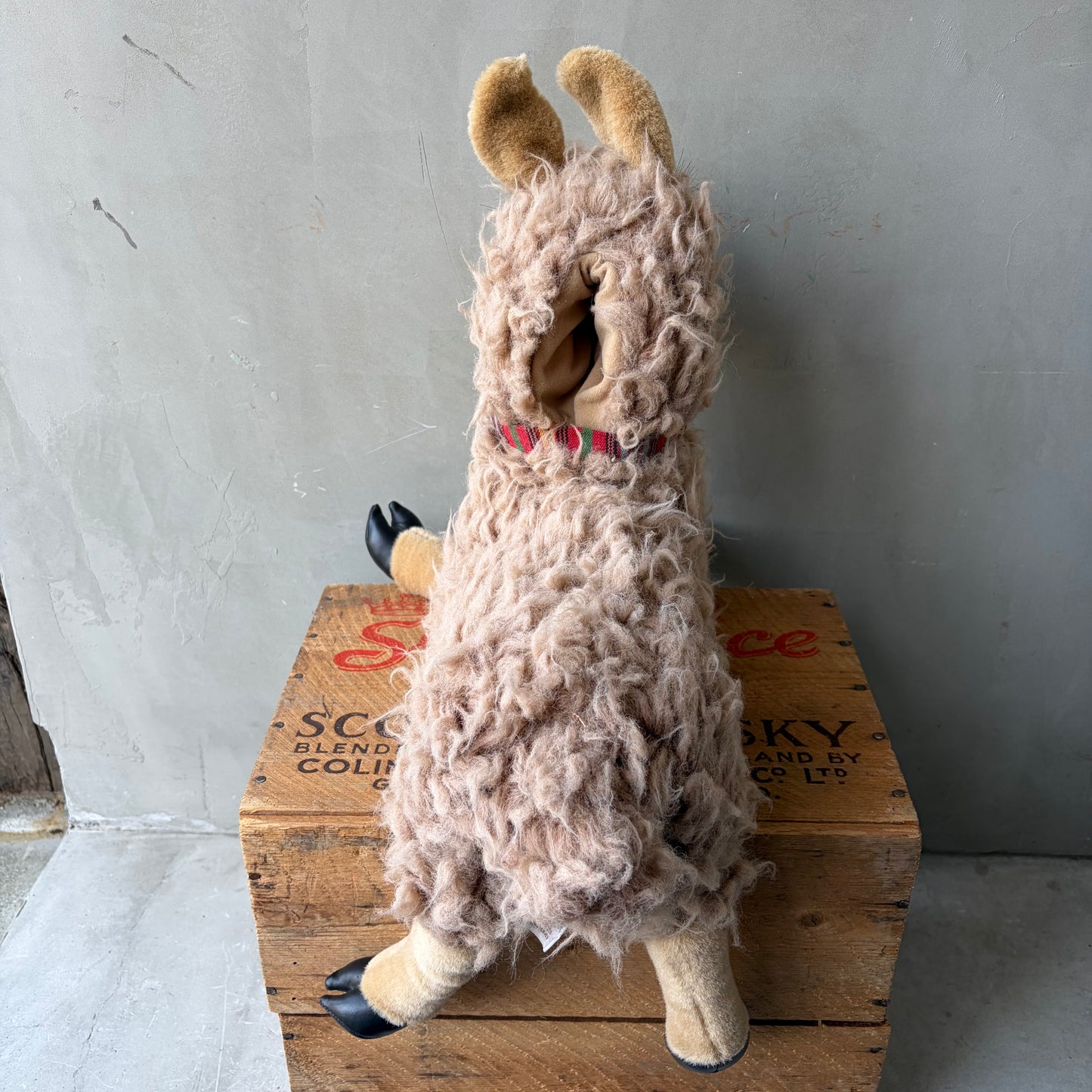 【USA vintage】Folkmanis, Inc. Llama Puppet