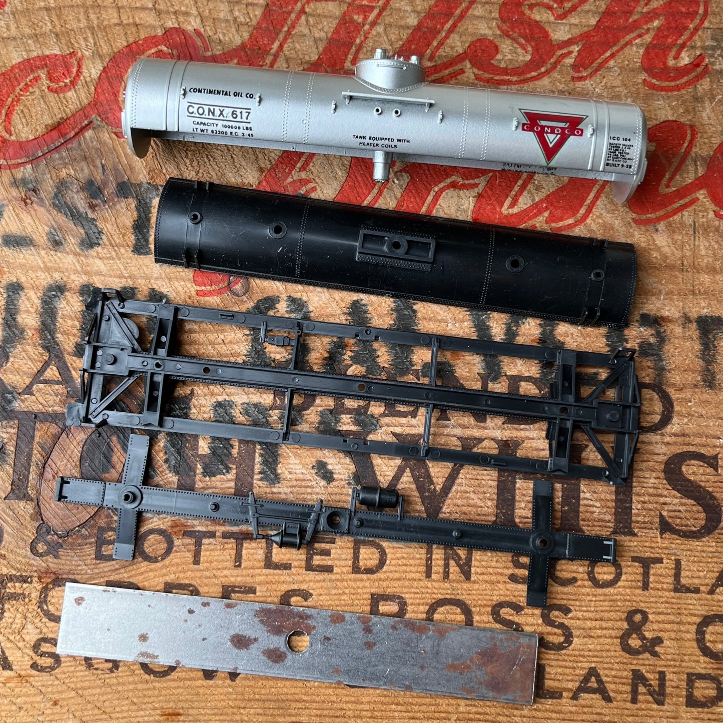 【USA vintage】ATHEARN 1571 40FT S/D TANK CONOCO