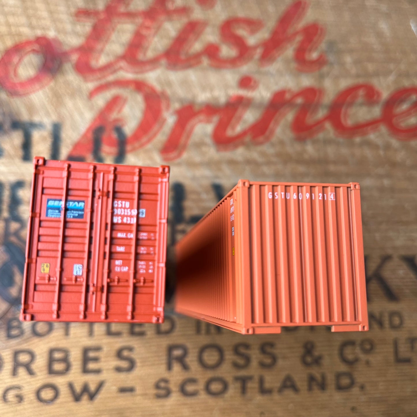 【USA vintage】ATHEARN 5742 40FT CONTAINER GENSTAR