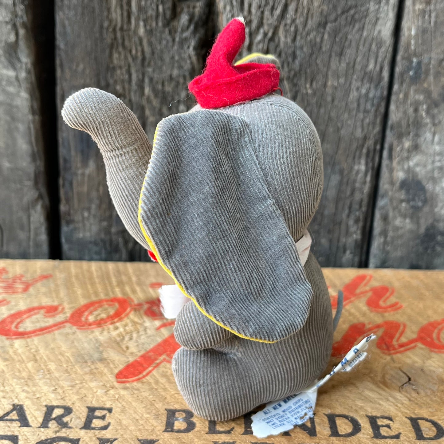 【USA vintage】Dumbo Corduroy Plush