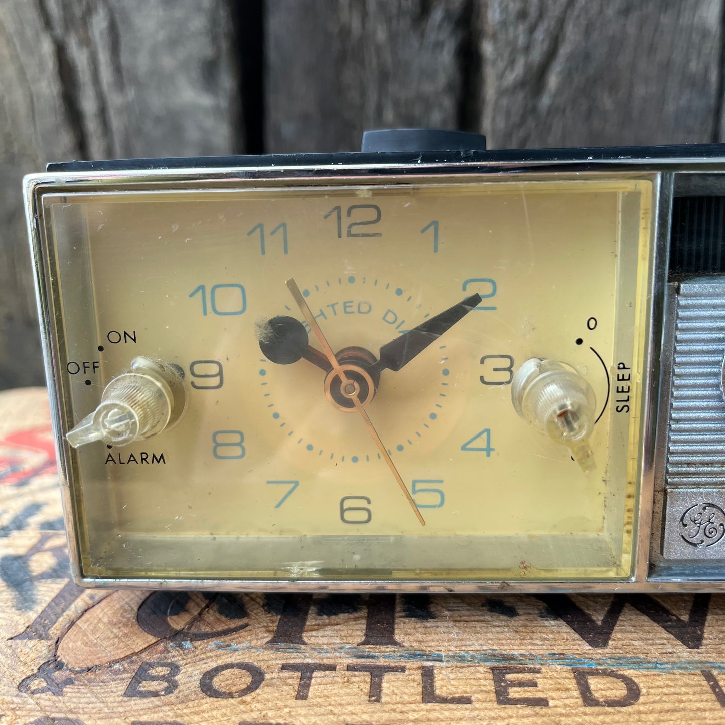 【USA vintage】60’s General Electric Transistor Radio Clock C550D